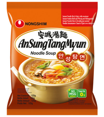 AnSung TangMyun instant noodles 125g
