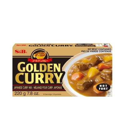 S&B Japán curry csípős 220g