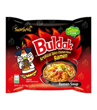 Samyang super spicy chicken noodle soup stew type 145g