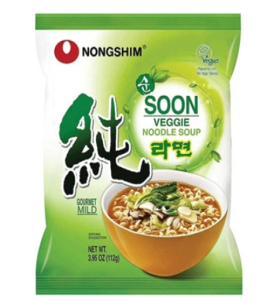 Nongshim vegetarian noodles 112g