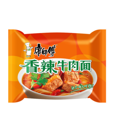 Master Kong spicy beef instant noodles 104g