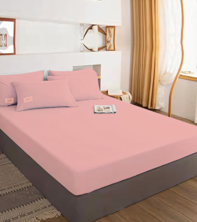 SOLID PINK RUBBER SHEET 200x200 cm