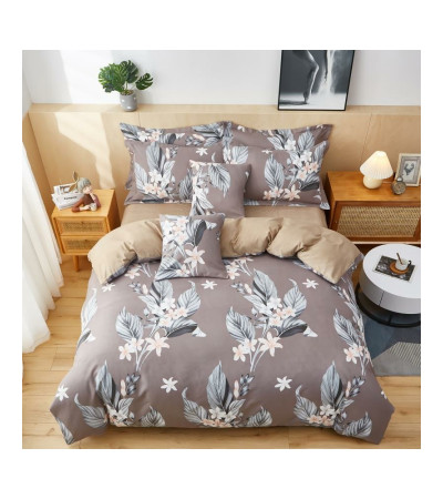 LILY 6 PIECE FLANNEL BED COVER