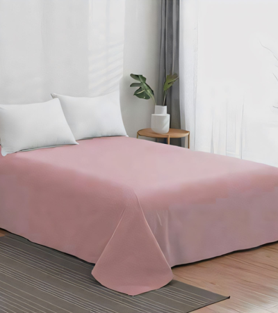 SOLID PINK SHEET - 140X220 CM