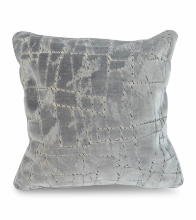 SILVER COLOR PILLOW COVER
