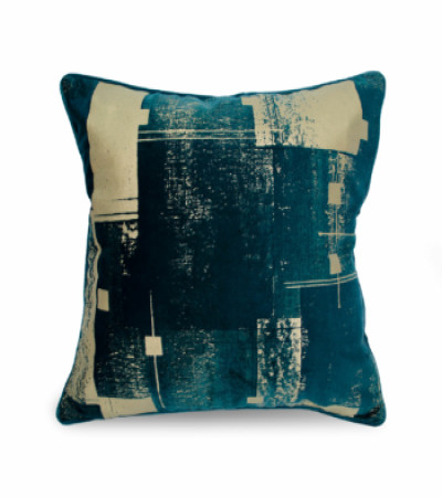 EMERALD GREEN ABSTRACT PILLOW COVER