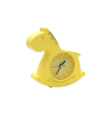 Horse Yellow Clock