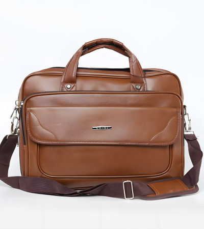 Ormi Briefcases Shoulder Bag Brown