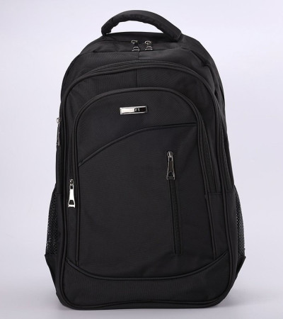 Laptop Backpack Black Simple