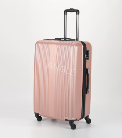 Straight Rose Gold Suitcase Hard Wall