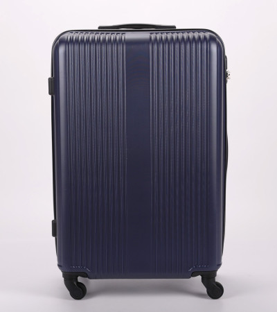 Straight Blue Hard Village Suitcase