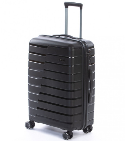 Hachi Suitcase in Ebony Black Waterproof