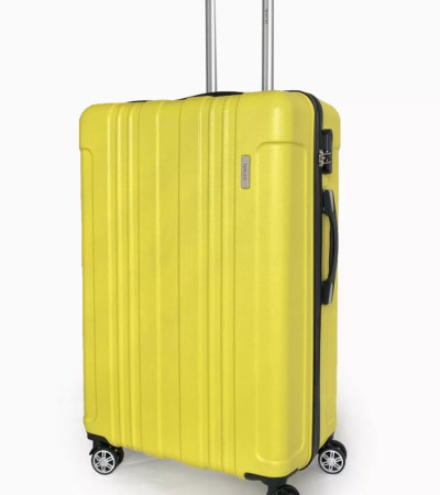 Hachi Business Citrom Sárga Színű Bőrönd