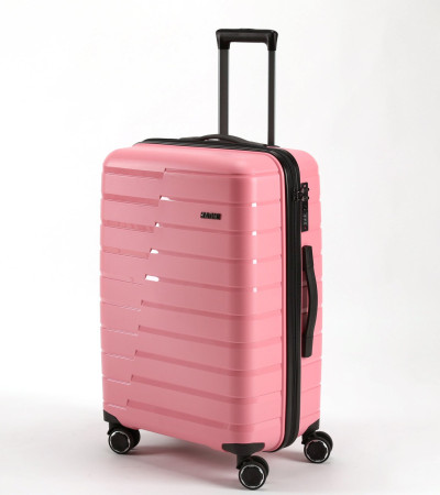 Hachi Racher Rózsaszín Bőrönd