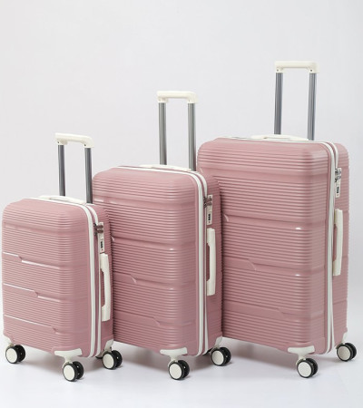 Travelite Rhino Bőrönd Rózsaszín