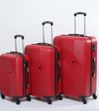 Ormi suitcase red
