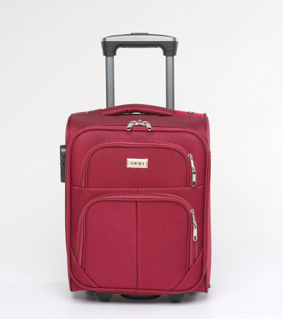 Ormi kabin bőrönd sötét vörös 40×30×20cm