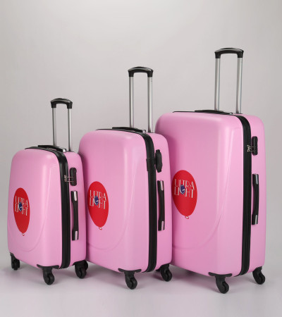 Bettsy Hard Walled Suitcase Pink