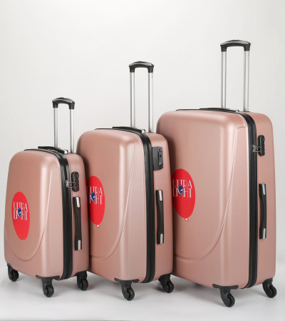 Bettsy Hard Walled Suitcase Rose Gold