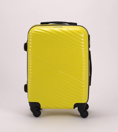 Ormi Hullám mintás Bőrönd Sárga