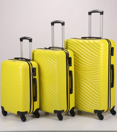 Hachi Bőrönd Sárga Több Méretben
