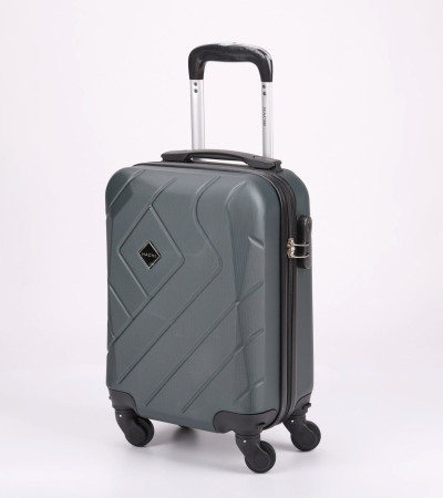Hachi Suitcase Hard Walled Diamond Pattern Variety of Colors