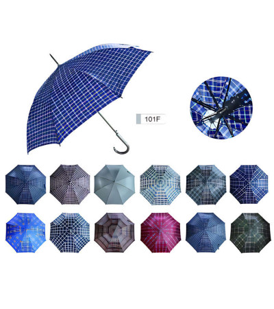 Handle Lattice Umbrellas Large Storm Resistant Wind Resistant Sunny Rain Dual Use Special Sturdy Durable