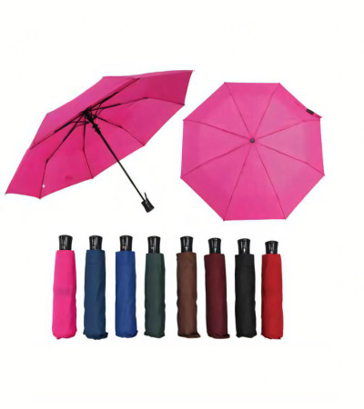 Foldable Automatic Umbrella Light Multicolour Big Size 21X8K