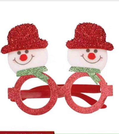 CHRISTMAS GIFT CHRISTMAS SNOWMAN GLASSES