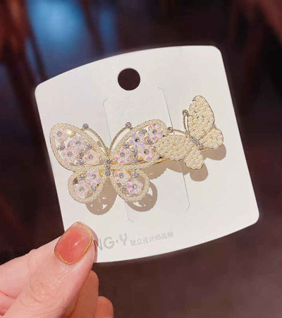 BUTTERFLY HAIRCLIP