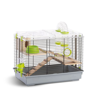 Double-decker hamster cage dwelling 45x27x34 cm